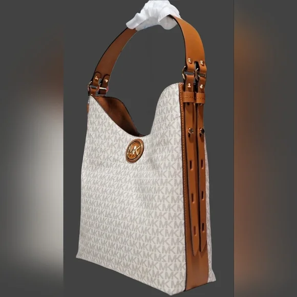 Michael Kors | Bags | Michael Kors White And Tan Womens Bag  display picture 3